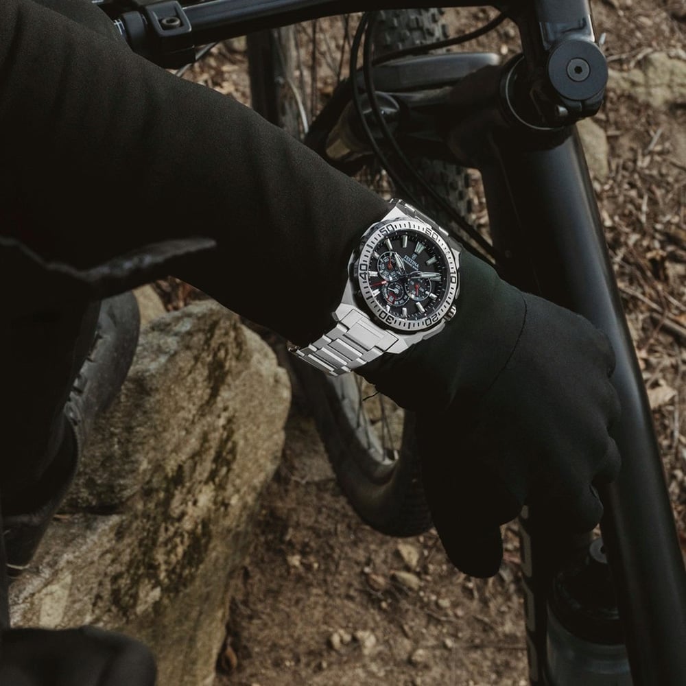 Festina Mens Chrono Bike Black Dial Chronograph Watch F20724/7