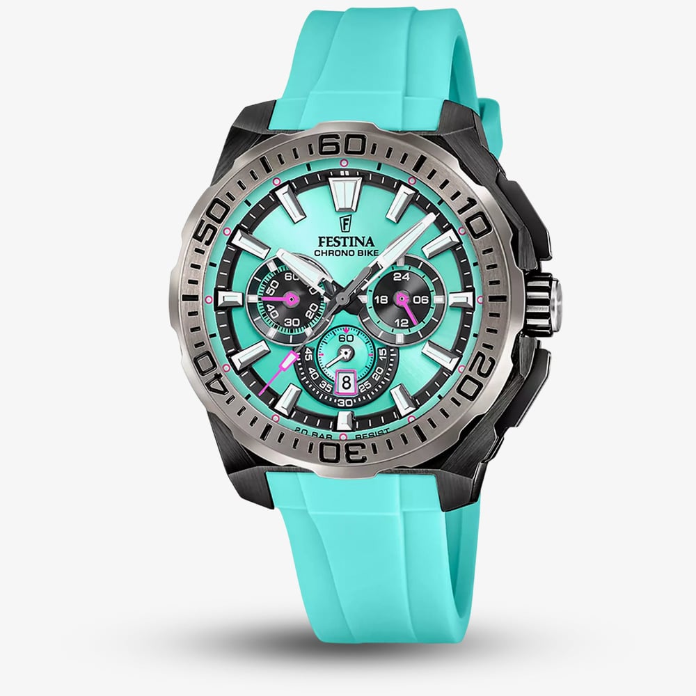 Festina CHRONO BIKE F20726/2 Mens Chronograph | Quartz movement, chronograph, calendar, high-strength mineral glass - Image 3
