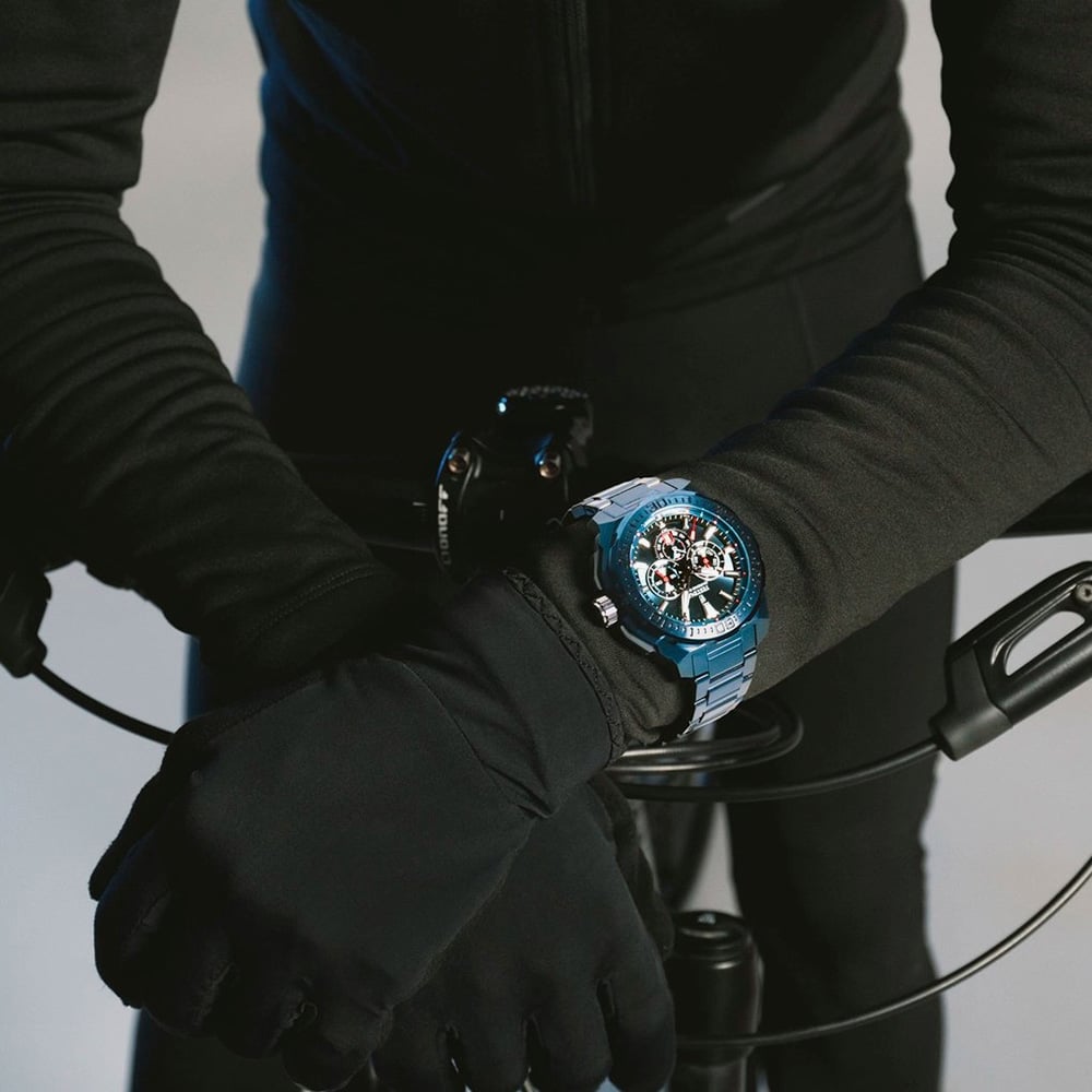 Festina Mens Special Edition Chrono Bike Blue Steel Watch F20729/1