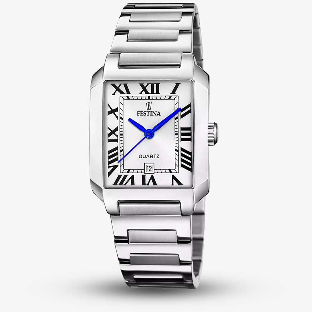 House of Watches - Festina Ladies On The Square White Square Dial Watch F20679/1 - Image 2