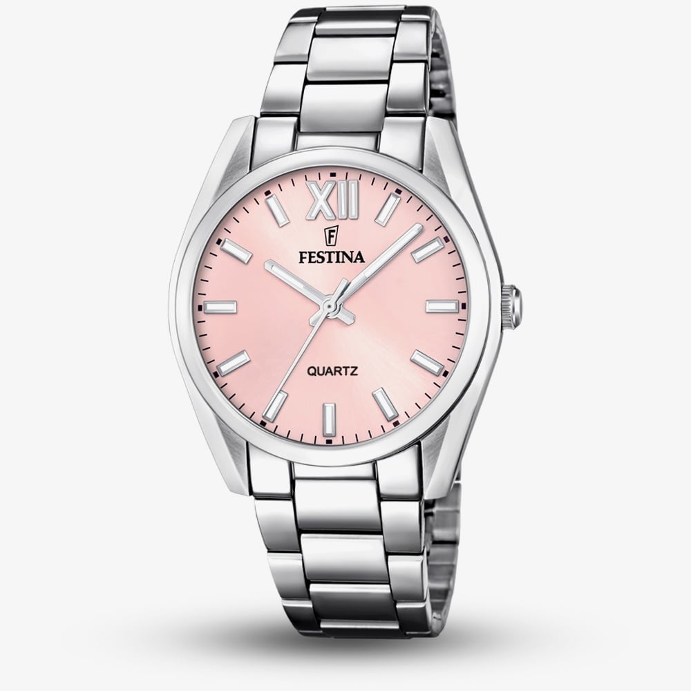 House of Watches - Festina Ladies Alegría Pink Dial Bracelet Watch F20622/2 - Image 3