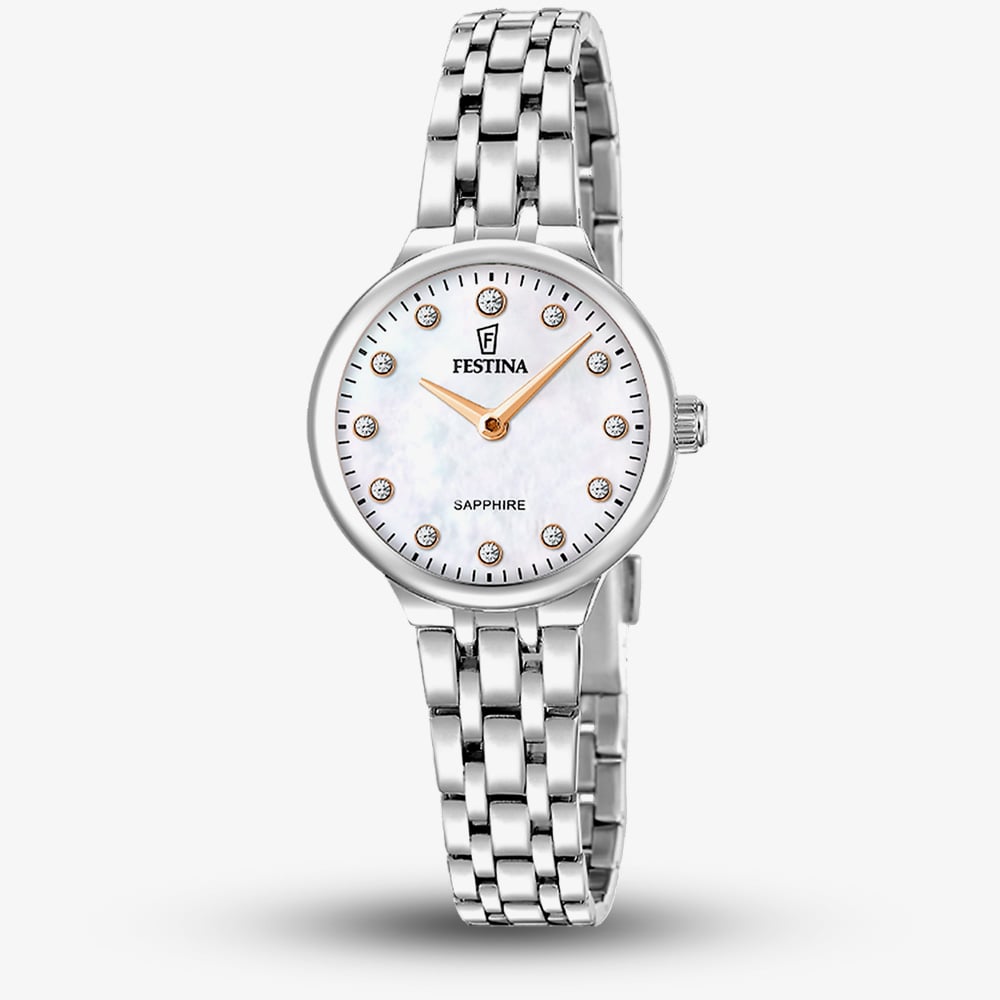 House of Watches - Festina Ladies Mademoiselle Crystal Dial Watch F20744/1