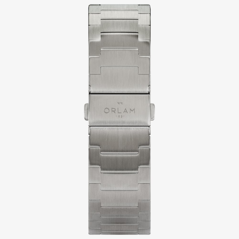 Orlam Mens Elan Blue Dial Silver Bracelet Watch ORSSBEL003