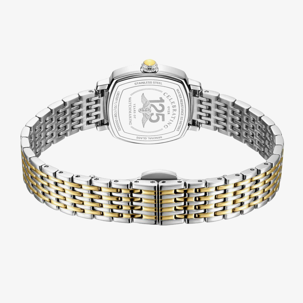 Rotary Ladies Traditional Crystal Two Tone Watch LB05811/70