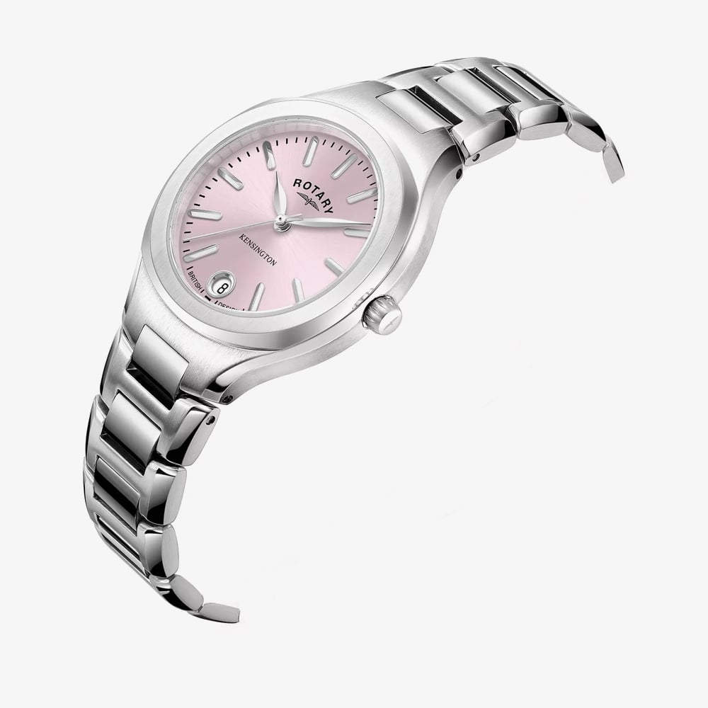 Rotary Ladies Contempoary Pink Watch LB05105/39