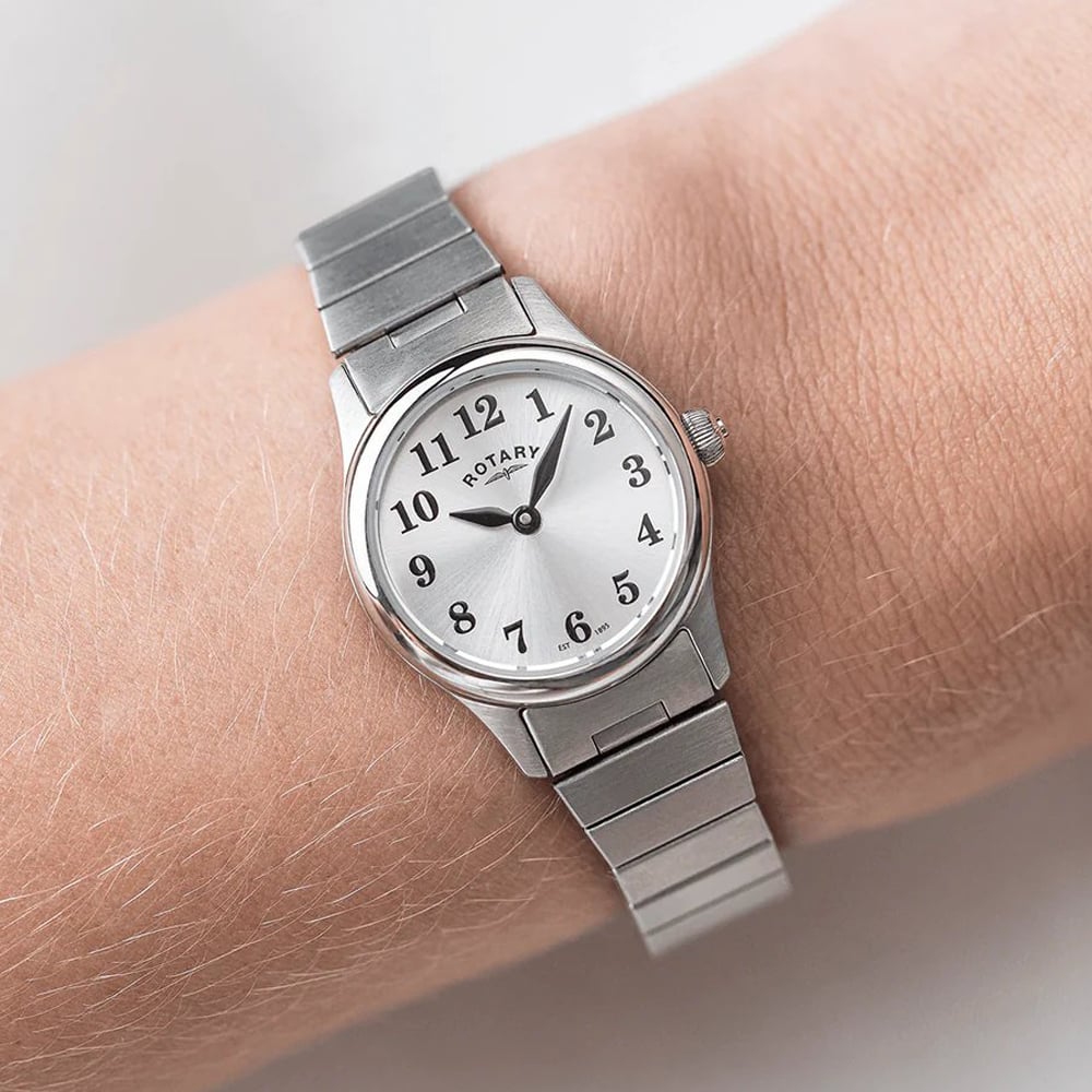 Rotary Ladies Heritage Altera Silver Watch RLB05760/22
