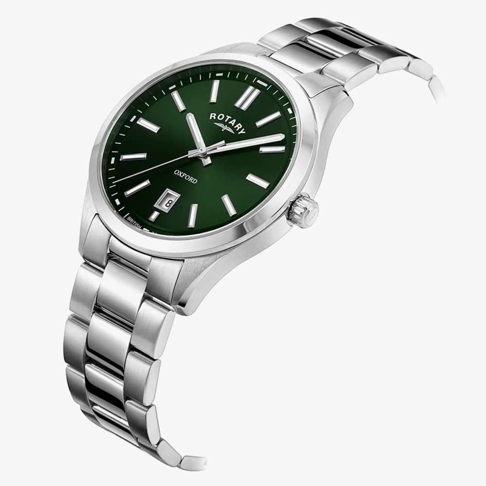 Rotary Contemporary Oxford Green Dial Watch GB05520/24