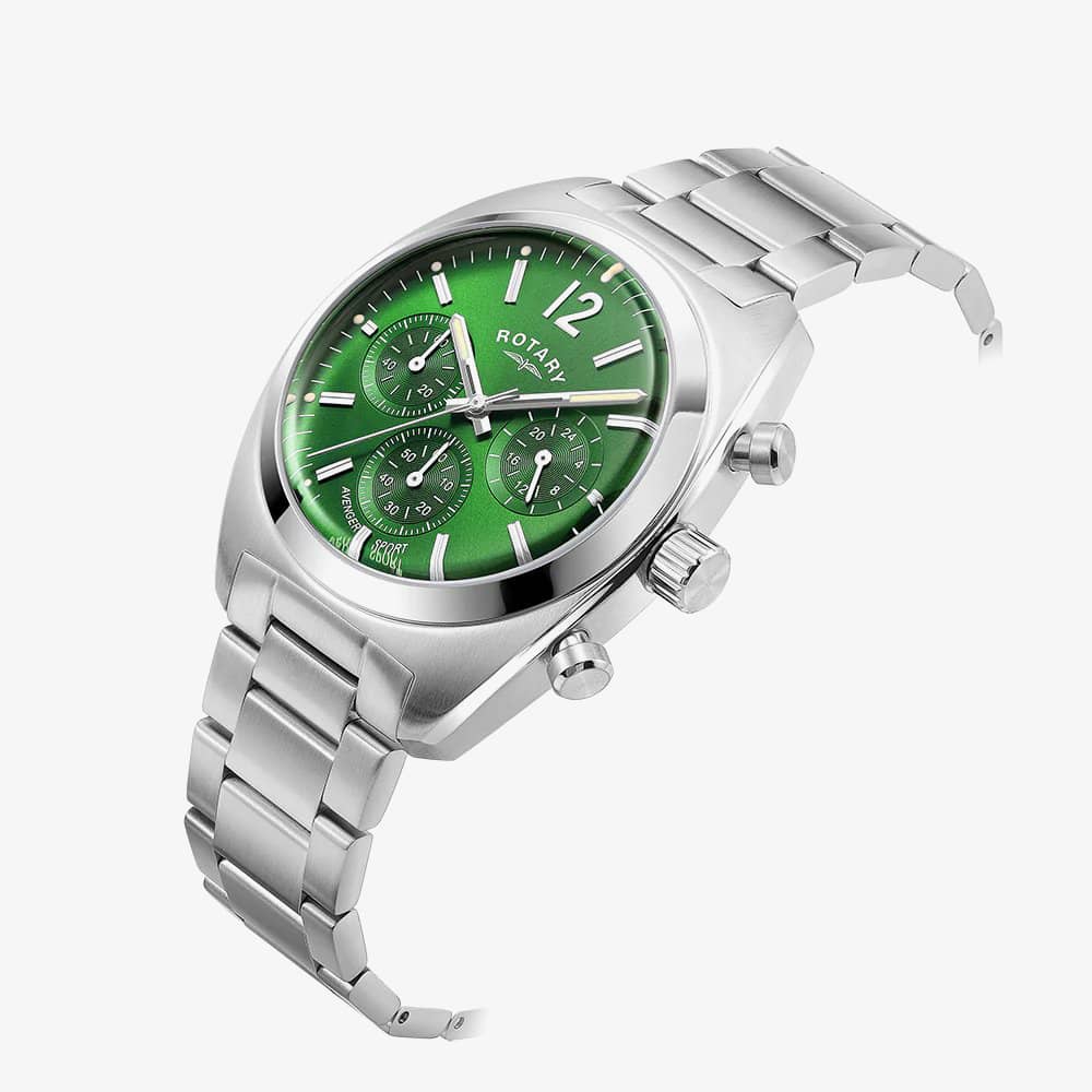 Rotary Avenger Sport Green Chronograph Watch GB05485/24