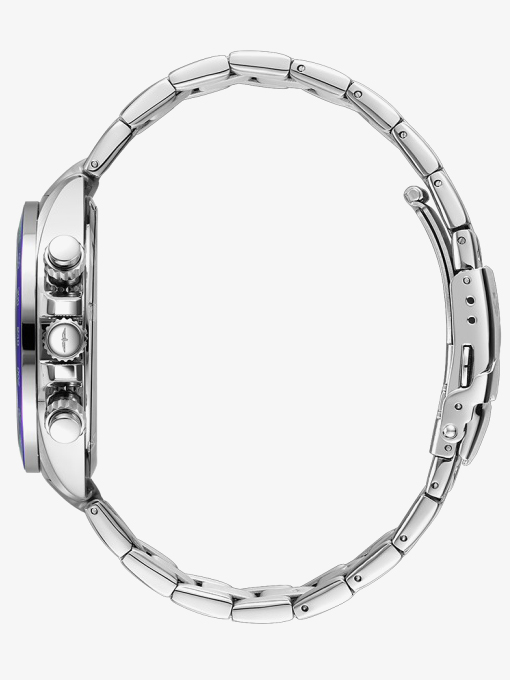 Rotary Mens Henley Chronograph Blue Bezel Watch GB05440/72