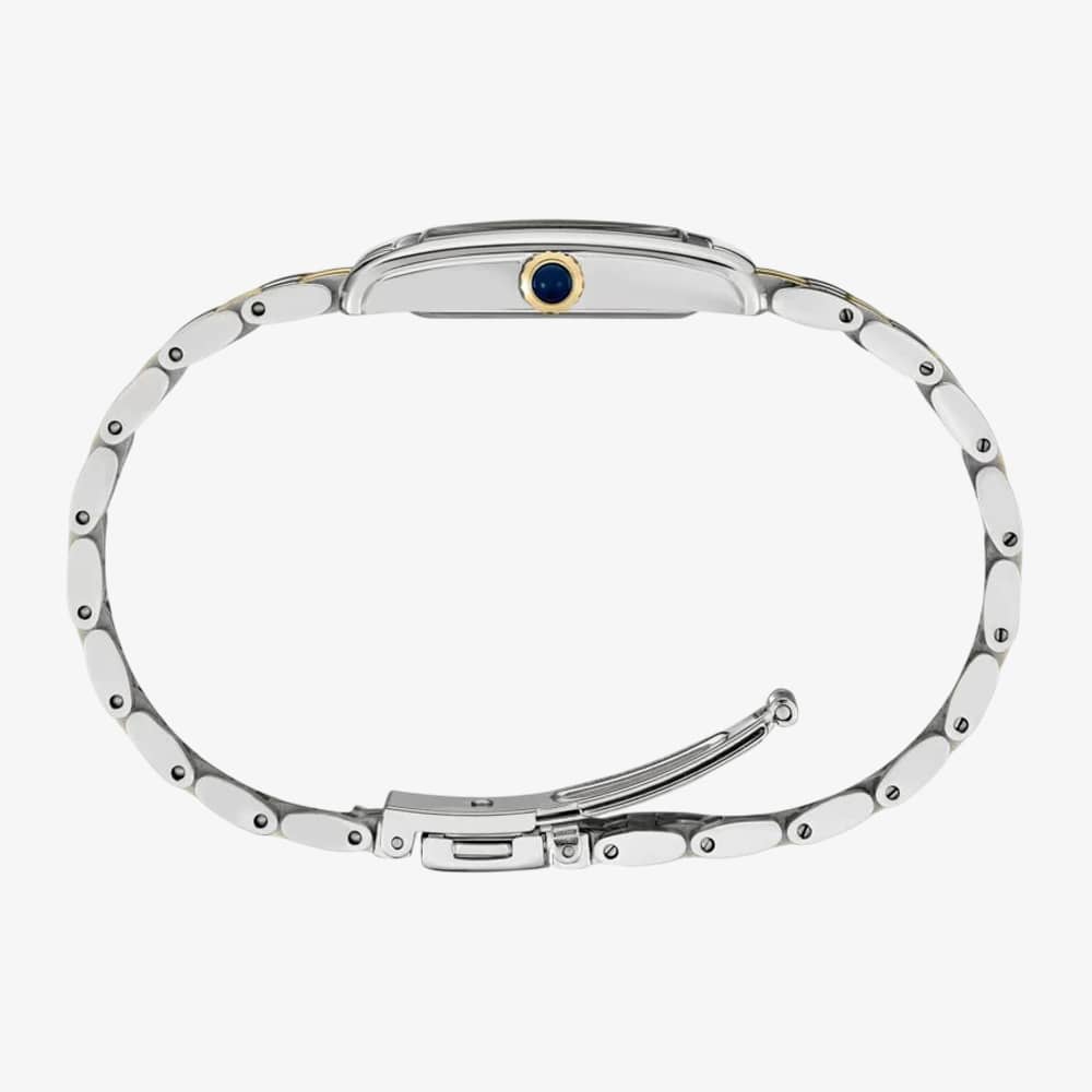 Seiko Ladies Classic White Dial Two Tone Bracelet Watch SWR087P1