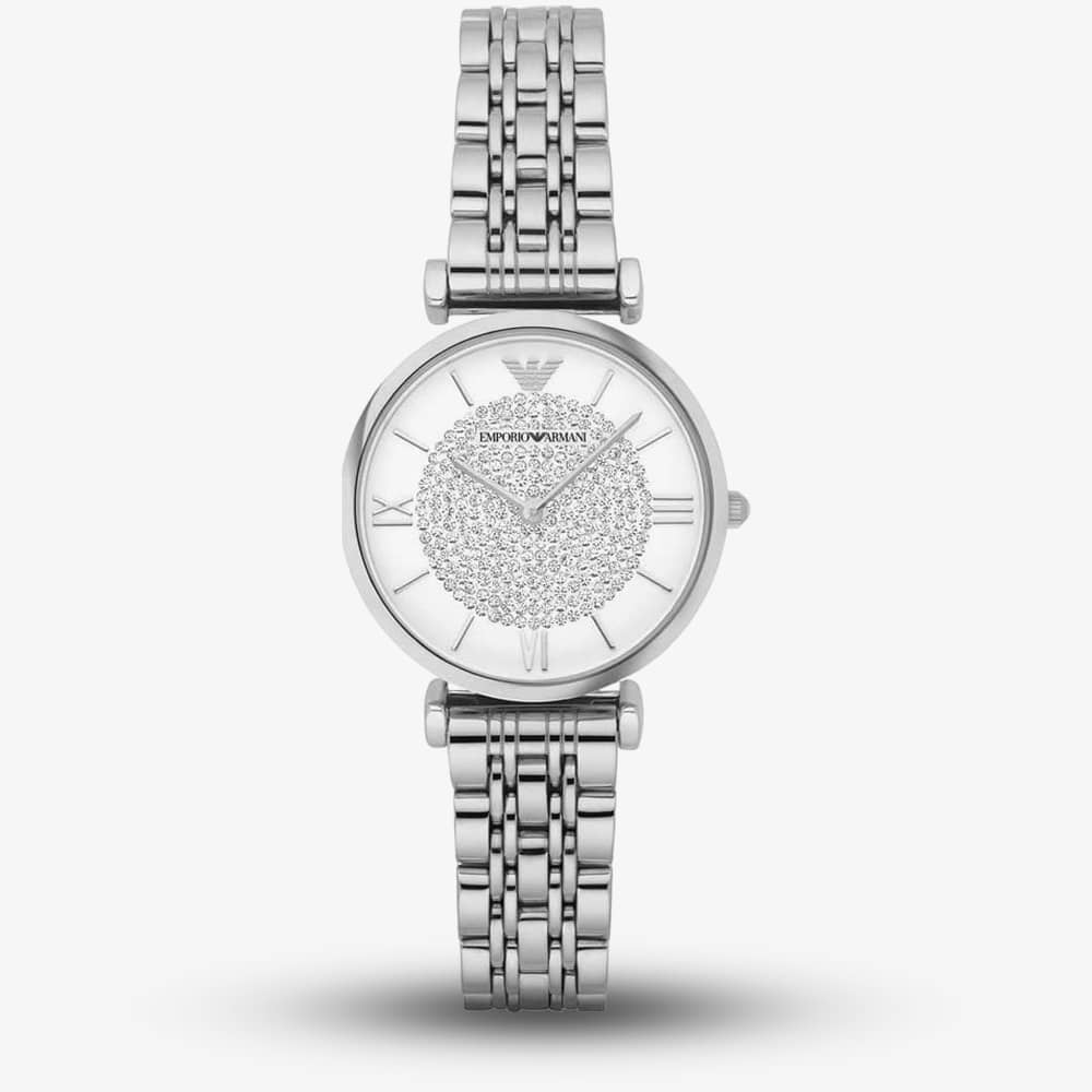 House of Watches - Emporio Armani Ladies Steel Bracelet Watch AR1925