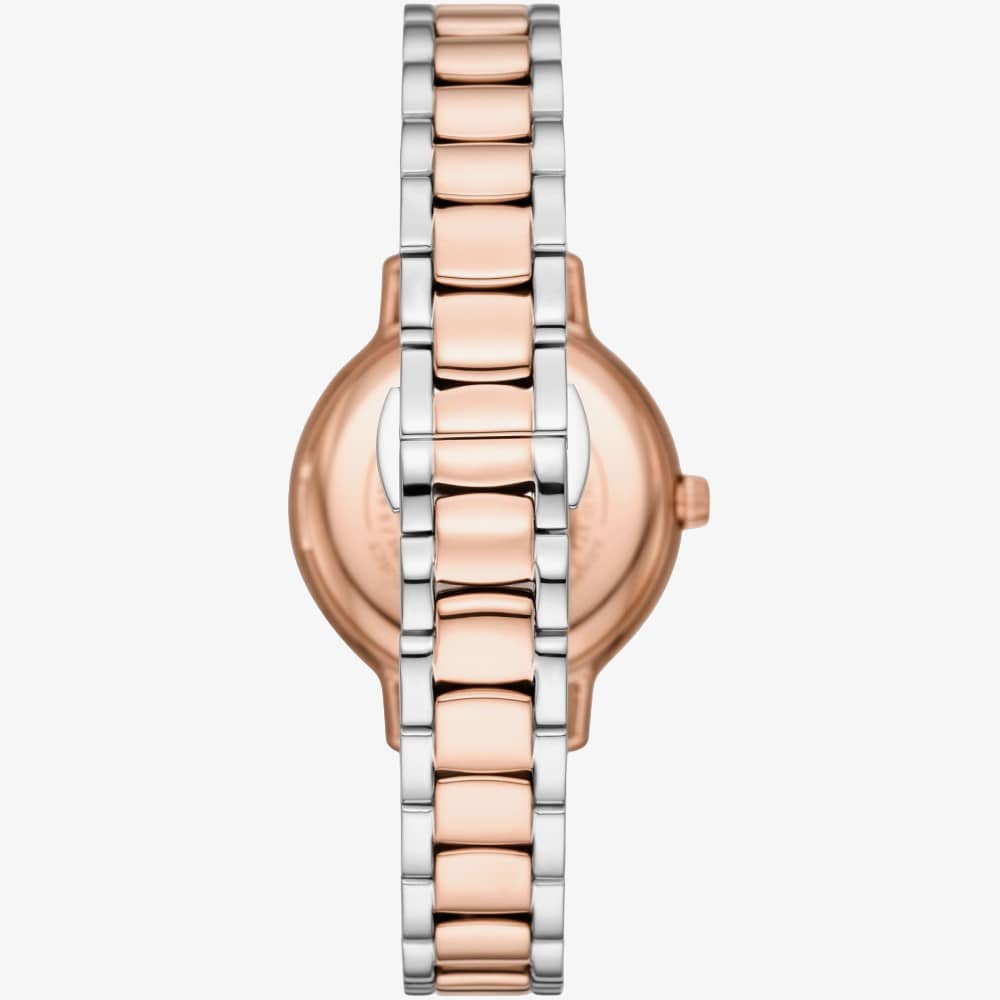 Emporio Armani Cleo Mother Of Peal Crystal Watch AR11499