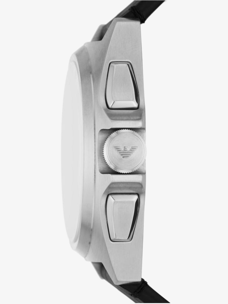 Emporio Armani Mens Nicola Chronograph Strap Watch AR11430