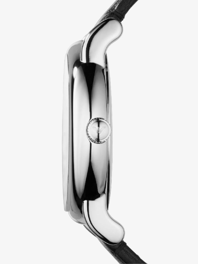 Emporio Armani Mens Luigi Strap Watch & Bracelet Set AR80059