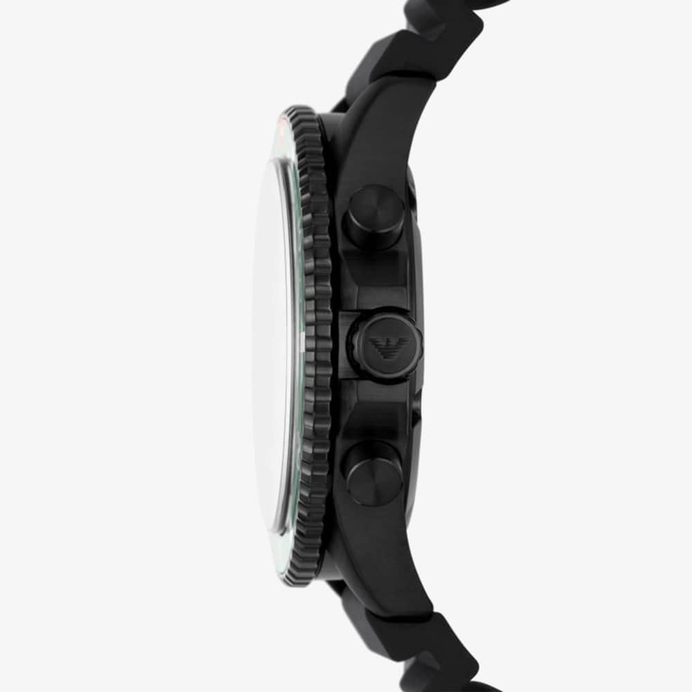 Emporio Armani Mens Diver Green Dial Watch AR11463