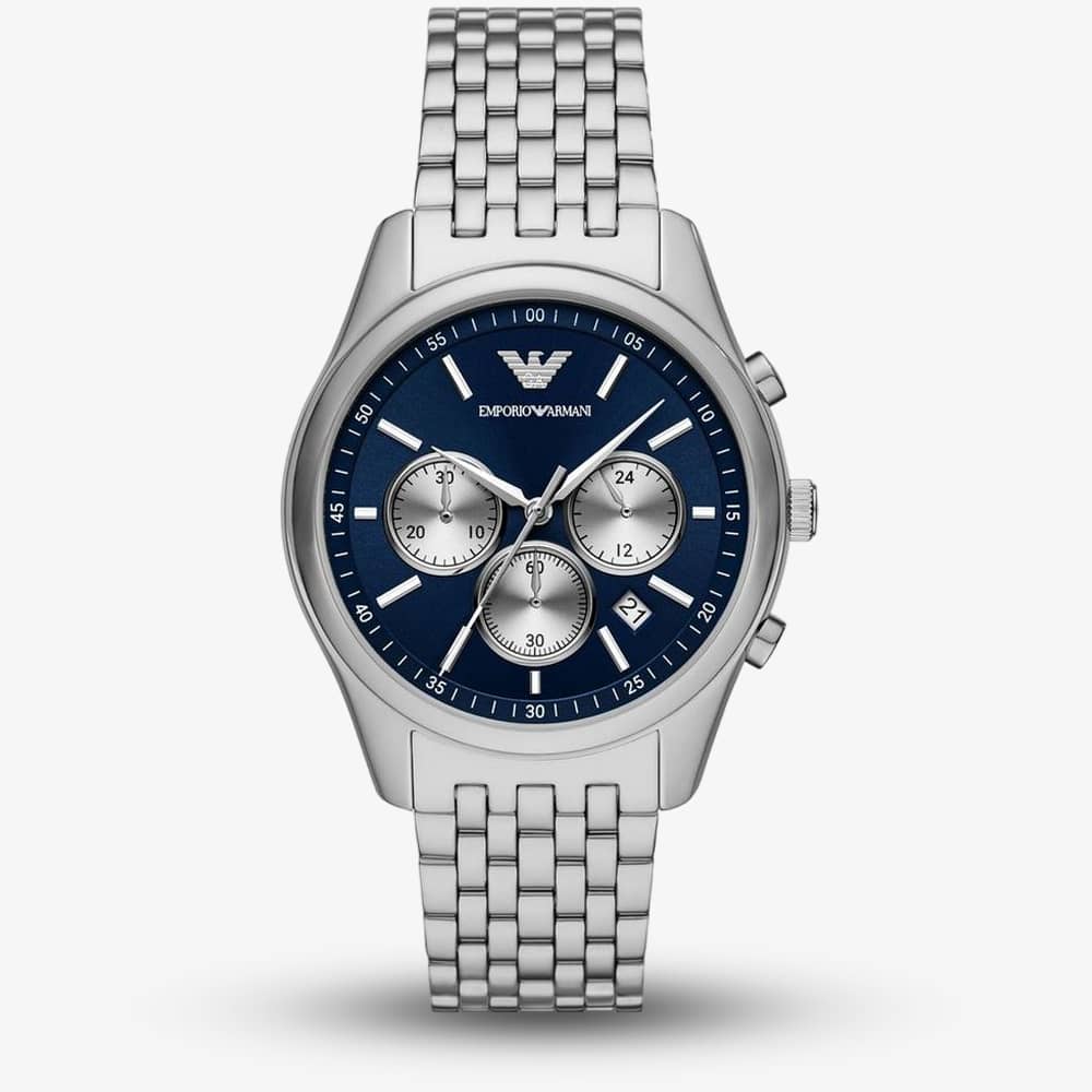 Emporio Armani AR11713 Mens Antonio Two-Tone Chronograph Watch