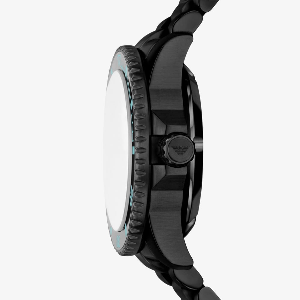 Emporio Armani Mens Sea Explorer Blue Dial Watch AR60084