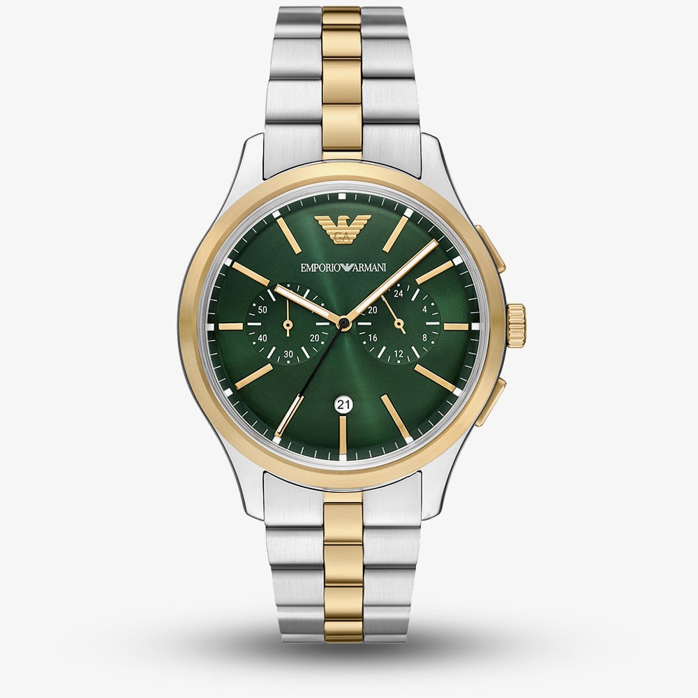 Emporio Armani Chronograph Two-Tone Stainless Steel Watch (Ar11692) - Image 3