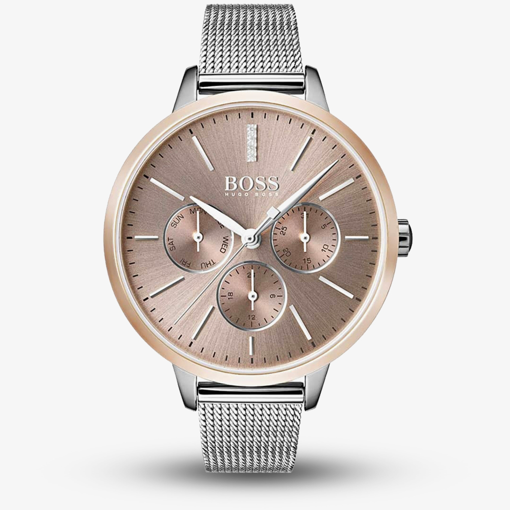 House of Watches - BOSS Ladies Symphony Mesh Bracelet Watch 1502423