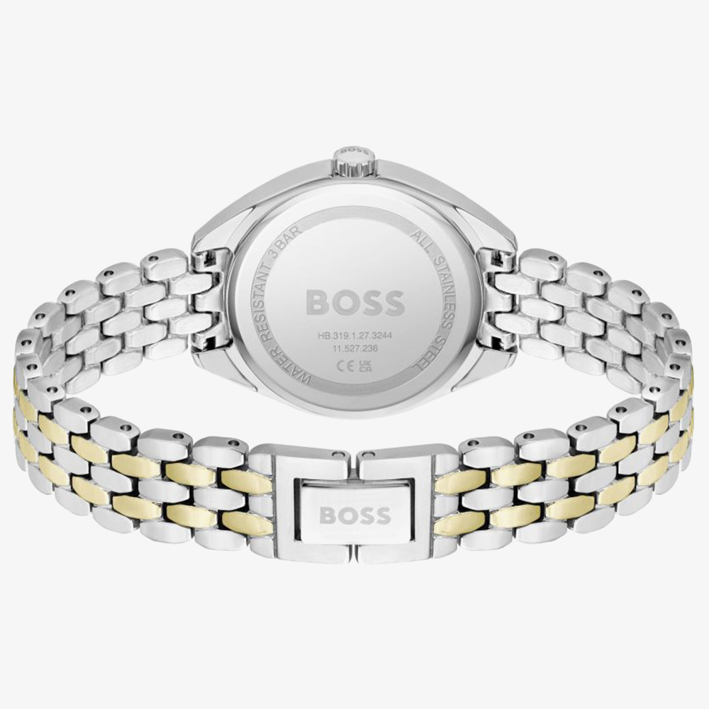 BOSS Mae Two Tone Crystal Watch 1502724