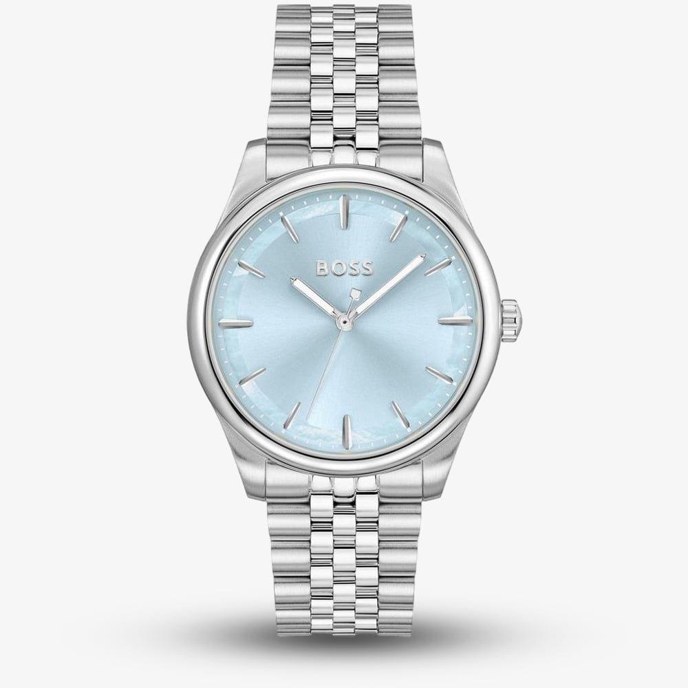 Photos - Wrist Watch Hugo Boss BOSS Graceful Light Blue Watch 1502777
