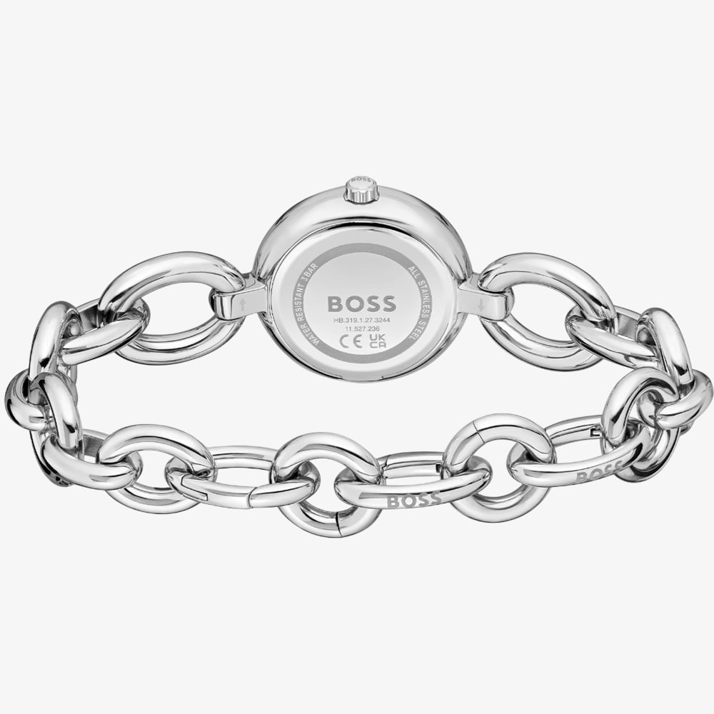 BOSS Ladies Live Silver Link Watch 1502791