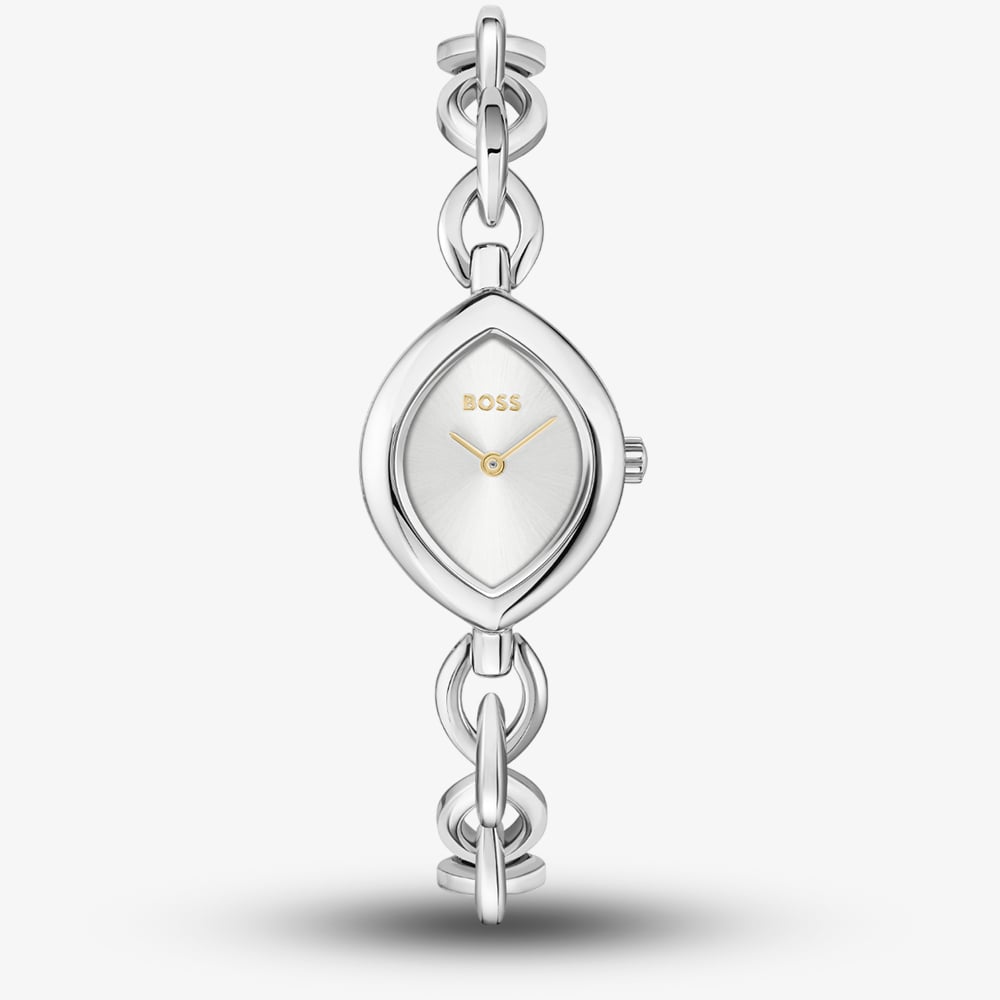 House of Watches - BOSS Ladies Fiora Silver Bracelet Watch 1502837