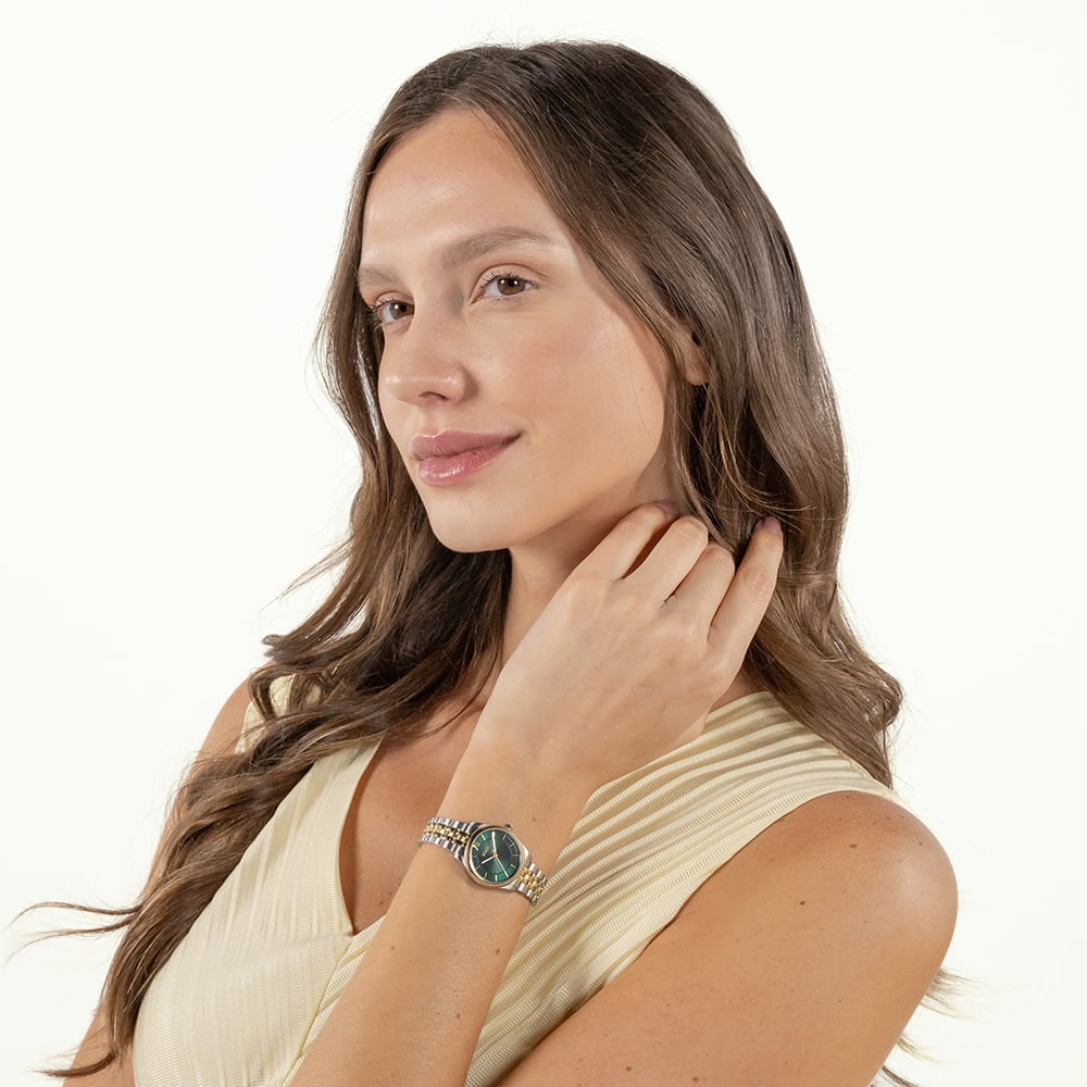 BOSS Ladies Graceful Mina Green Bracelet Watch 1502841