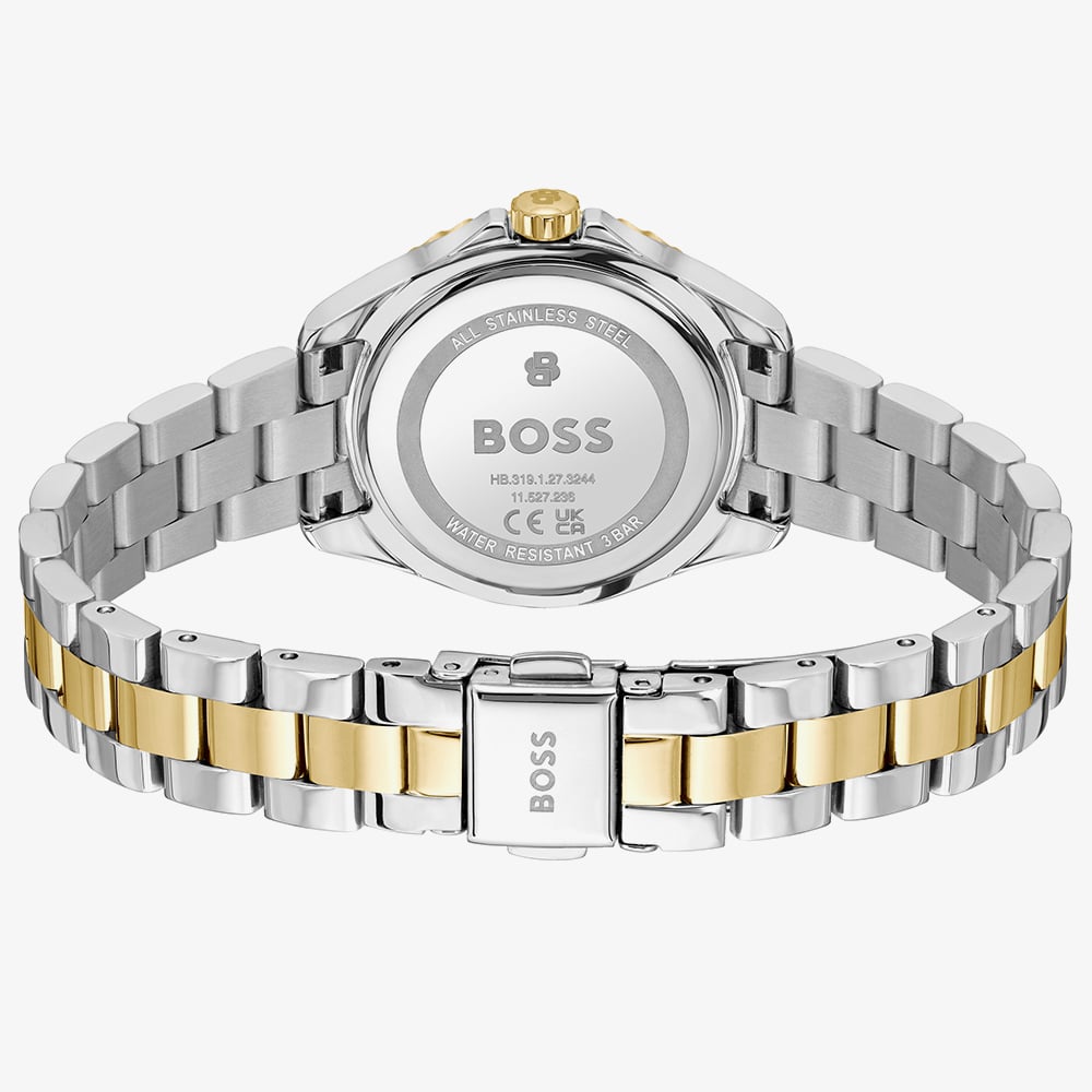 BOSS Ladies Sage Aqua Two Colour Bracelet Watch 1502848