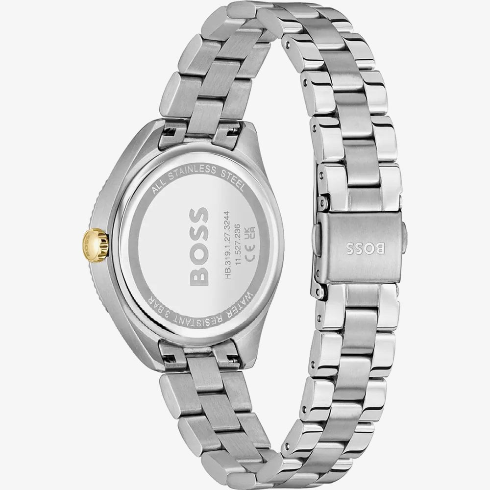 BOSS Ladies Sage Sport Silver Dial Bracelet Watch 1502800