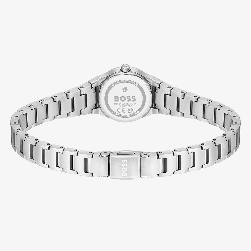 BOSS Ladies Candor Gracey Pink Dial Bracelet Watch 1502860