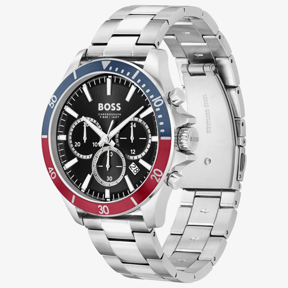 BOSS Troper Black Dial Chronograph Watch 1514108