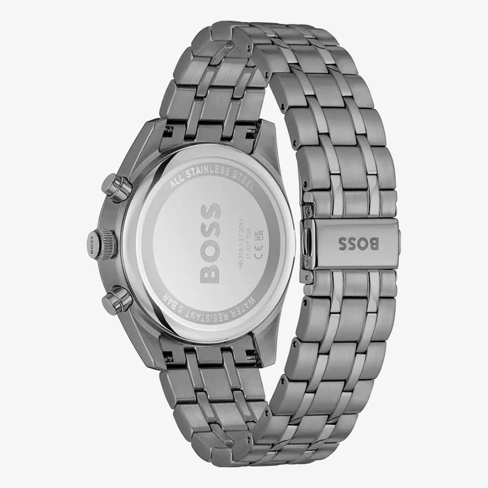 BOSS Skytraveller Grey Chronograph Watch 1514153