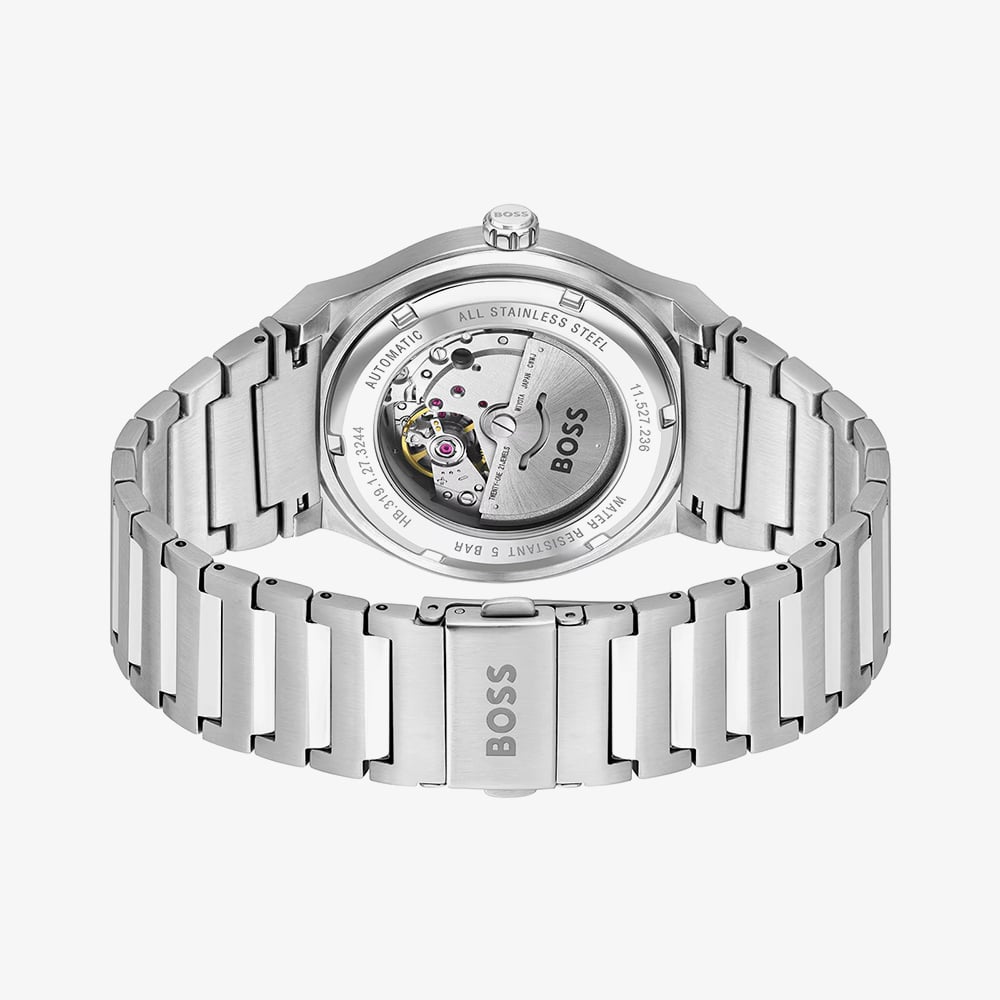 BOSS Candor Automatic Ice Blue Watch 1514118