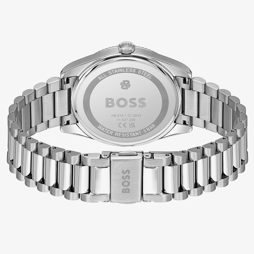 BOSS Mens Cheswick Grey Bracelet Watch 1514310