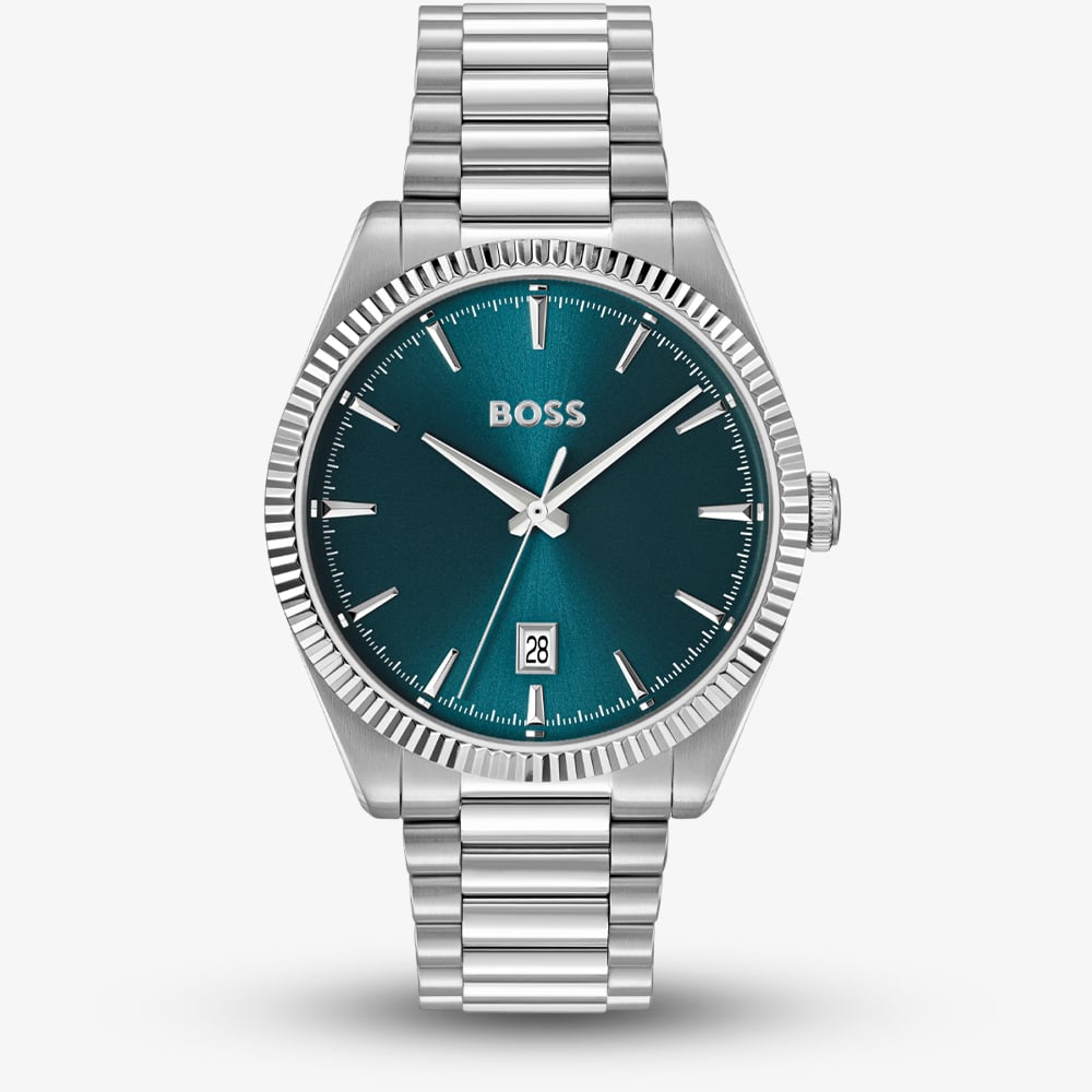 House of Watches - BOSS Mens Cheswick Blue Bracelet Watch 1514309