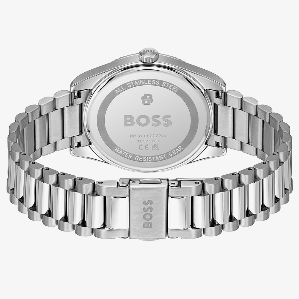 BOSS Mens Cheswick Blue Bracelet Watch 1514309