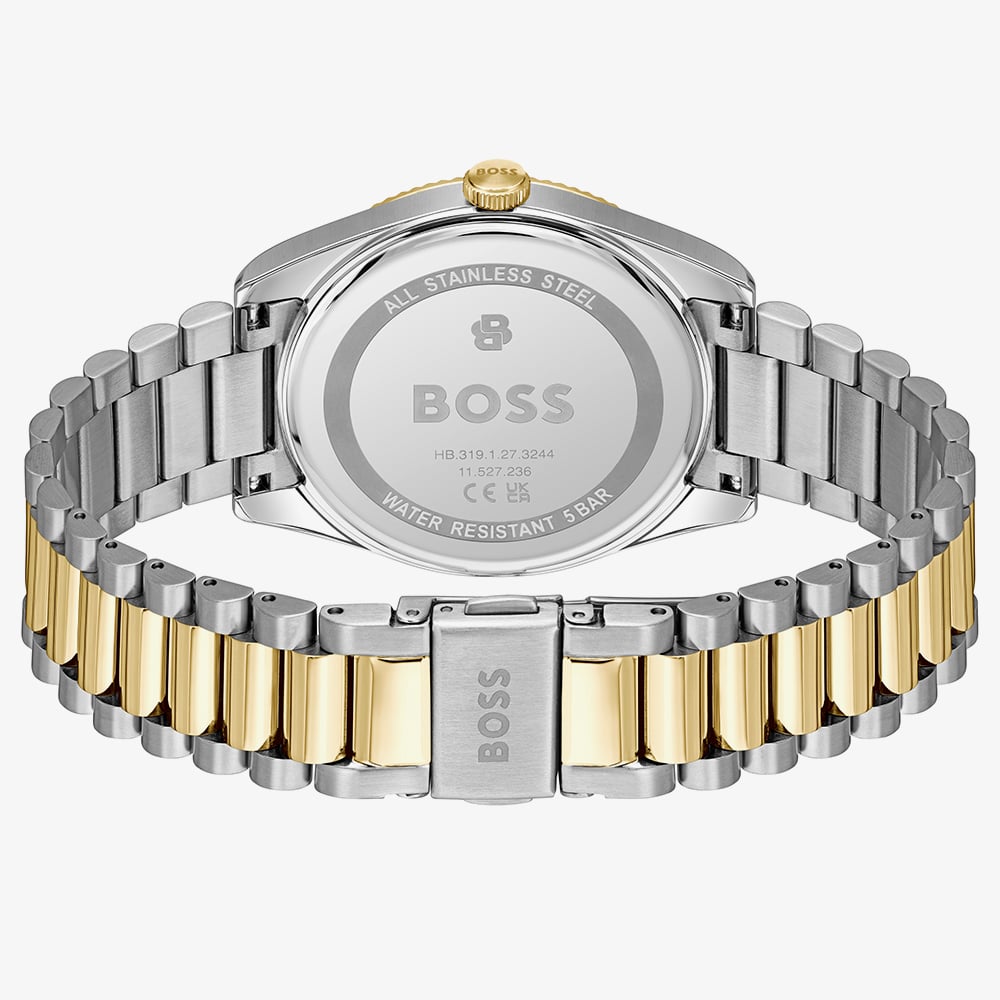 BOSS Mens Cheswick Two Colour Bracelet Watch 1514311