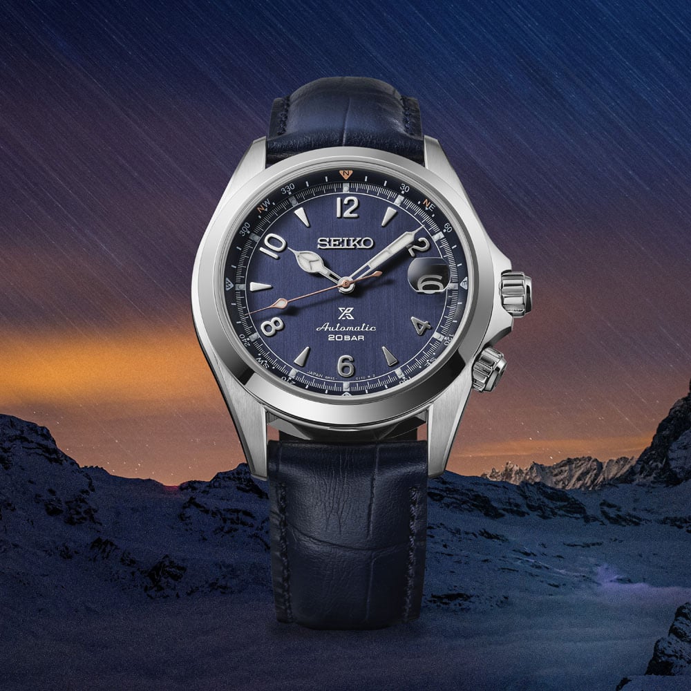 Seiko Mens Limited Edition Prospex Alpinist Night Sky European Exclusive Watch SPB531J1