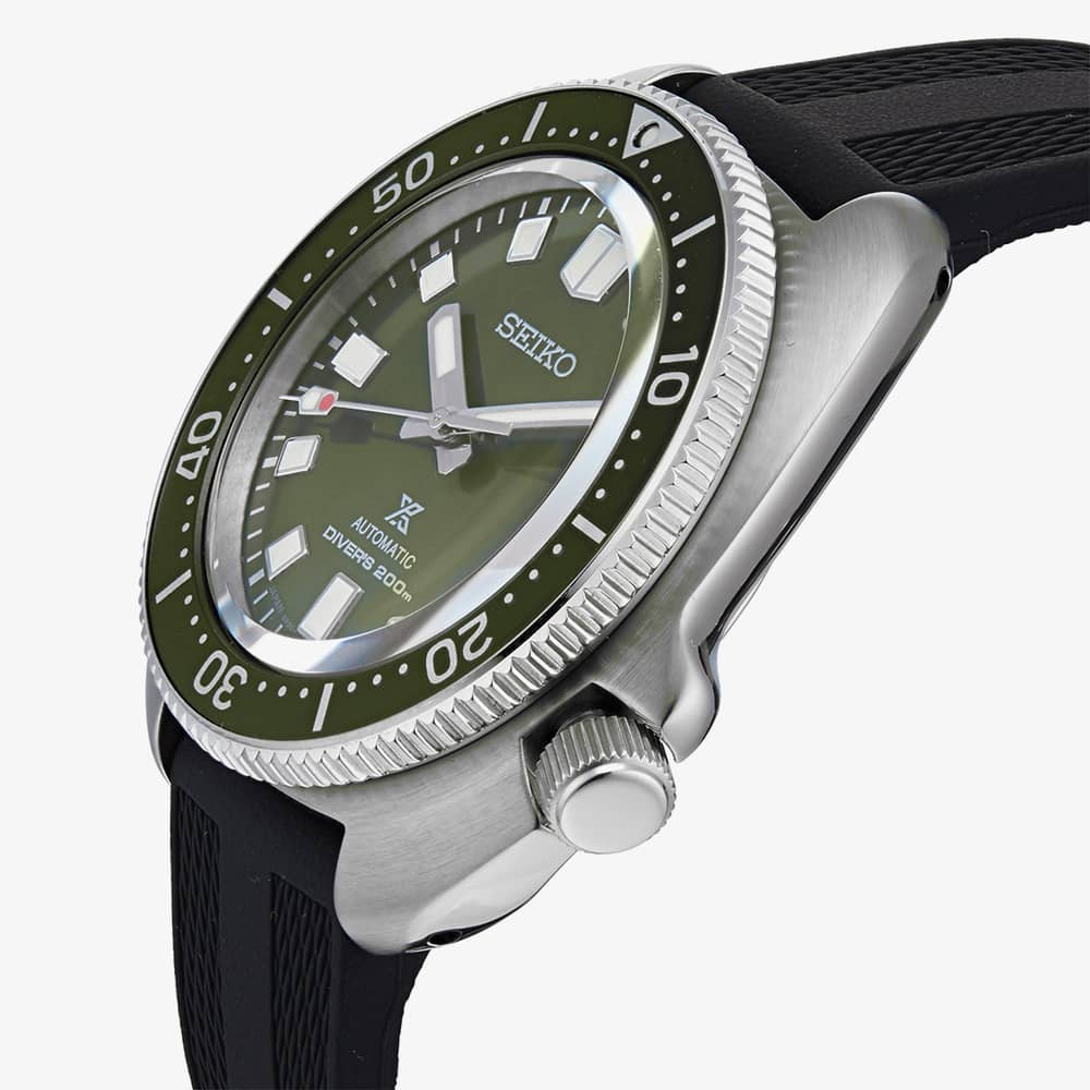 Seiko Prospex Willard 1970s Recreation Green & Black Watch SPB153J1