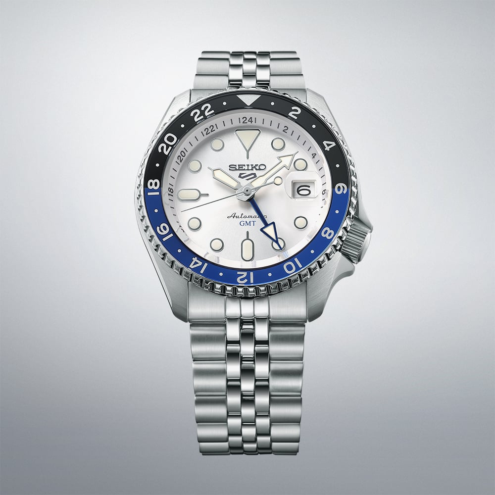 Seiko 5 Sports SKX Series GMT Blue & Black Watch SSK033K1