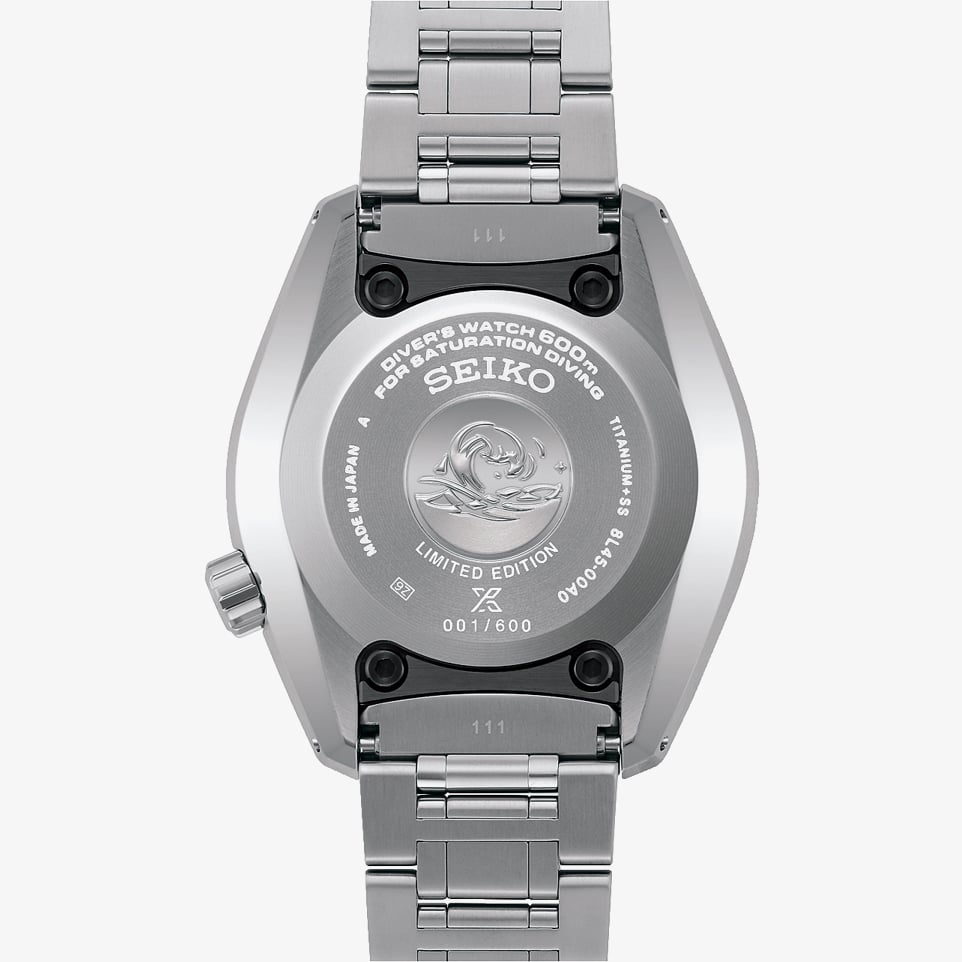 Seiko Mens Prospex Marinemaster  'Shinkai' 60th Anniversary Limited Edition Watch SLA081J1