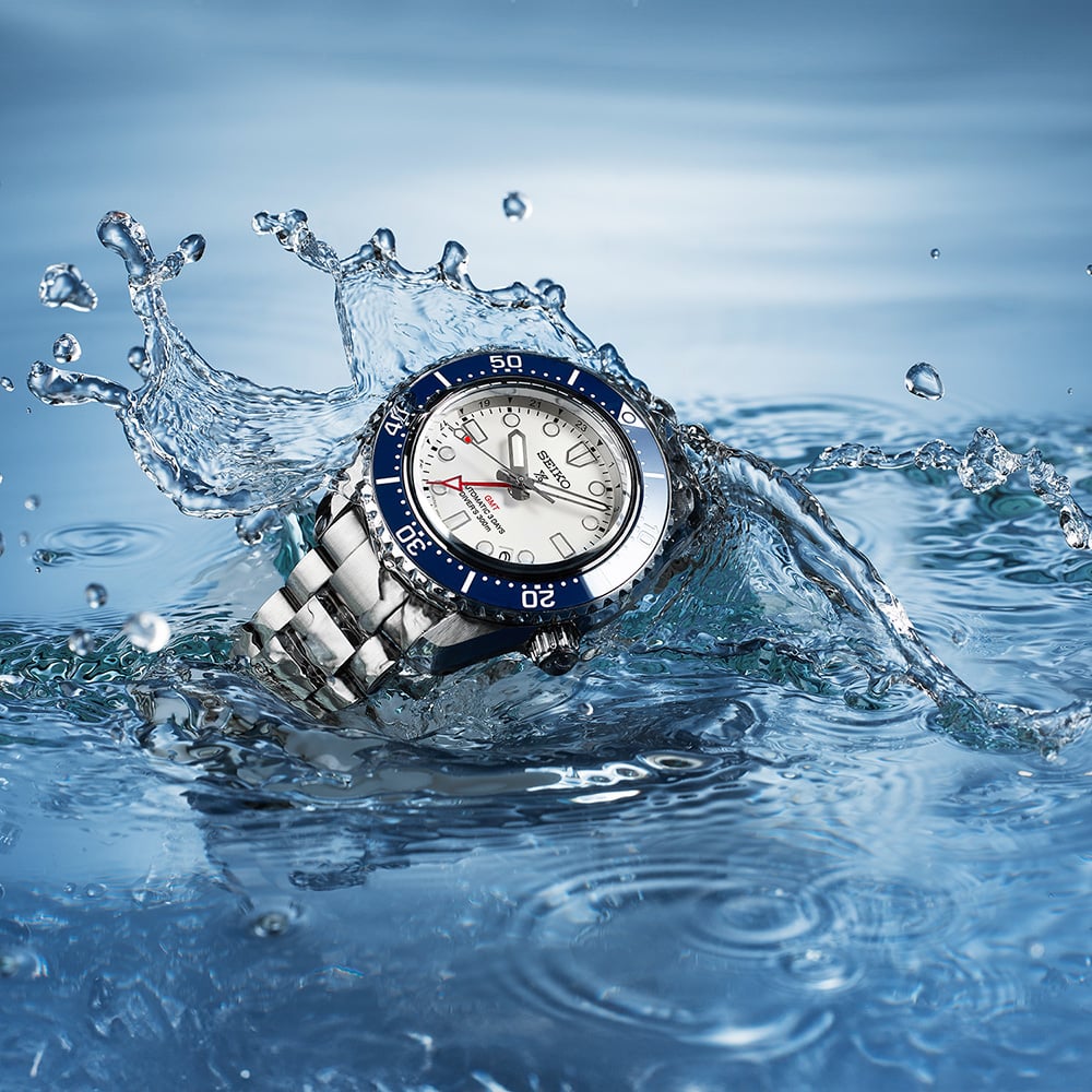 Seiko Mens Prospex 1968 Heritage Divers GMT 60th Anniversary Watch SPB519J1