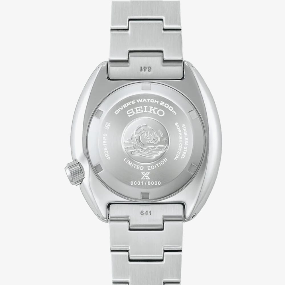 Seiko Mens Prospex Mechanical PADI 60th Anniversary Limited Edition King Turtle Bracelet Watch HBB002K1