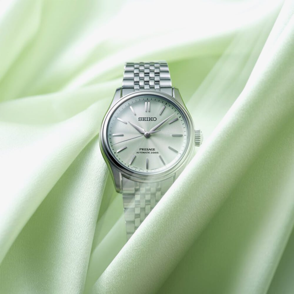 Seiko Presage Classic Series ‘Wakatake Iro’ Green Dial Bracelet Watch HCC002J1