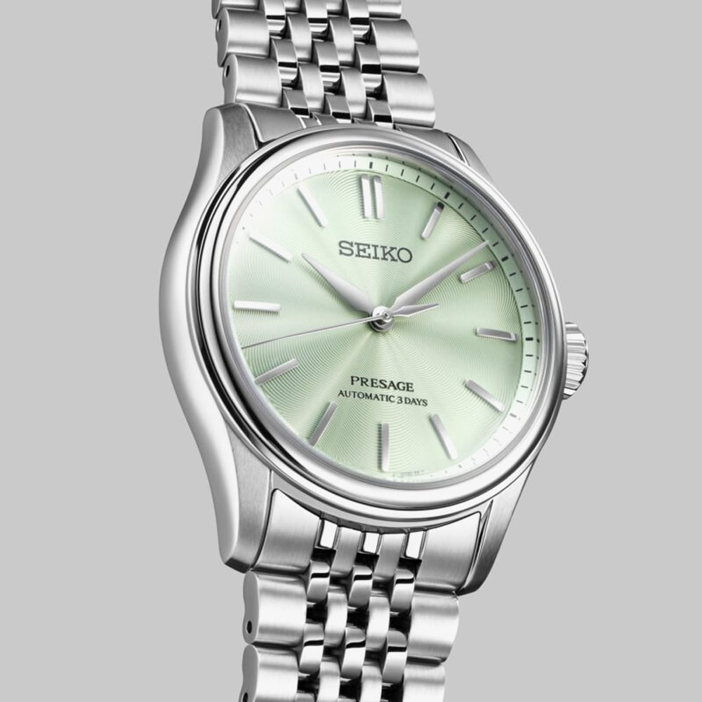 Seiko Presage Classic Series ‘Wakatake Iro’ Green Dial Bracelet Watch HCC002J1