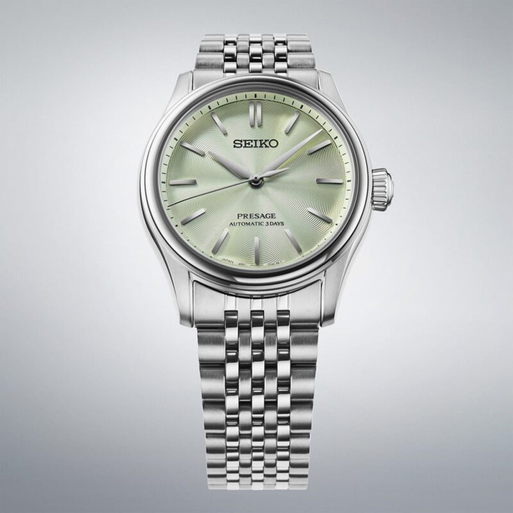 Seiko Presage Classic Series ‘Wakatake Iro’ Green Dial Bracelet Watch HCC002J1