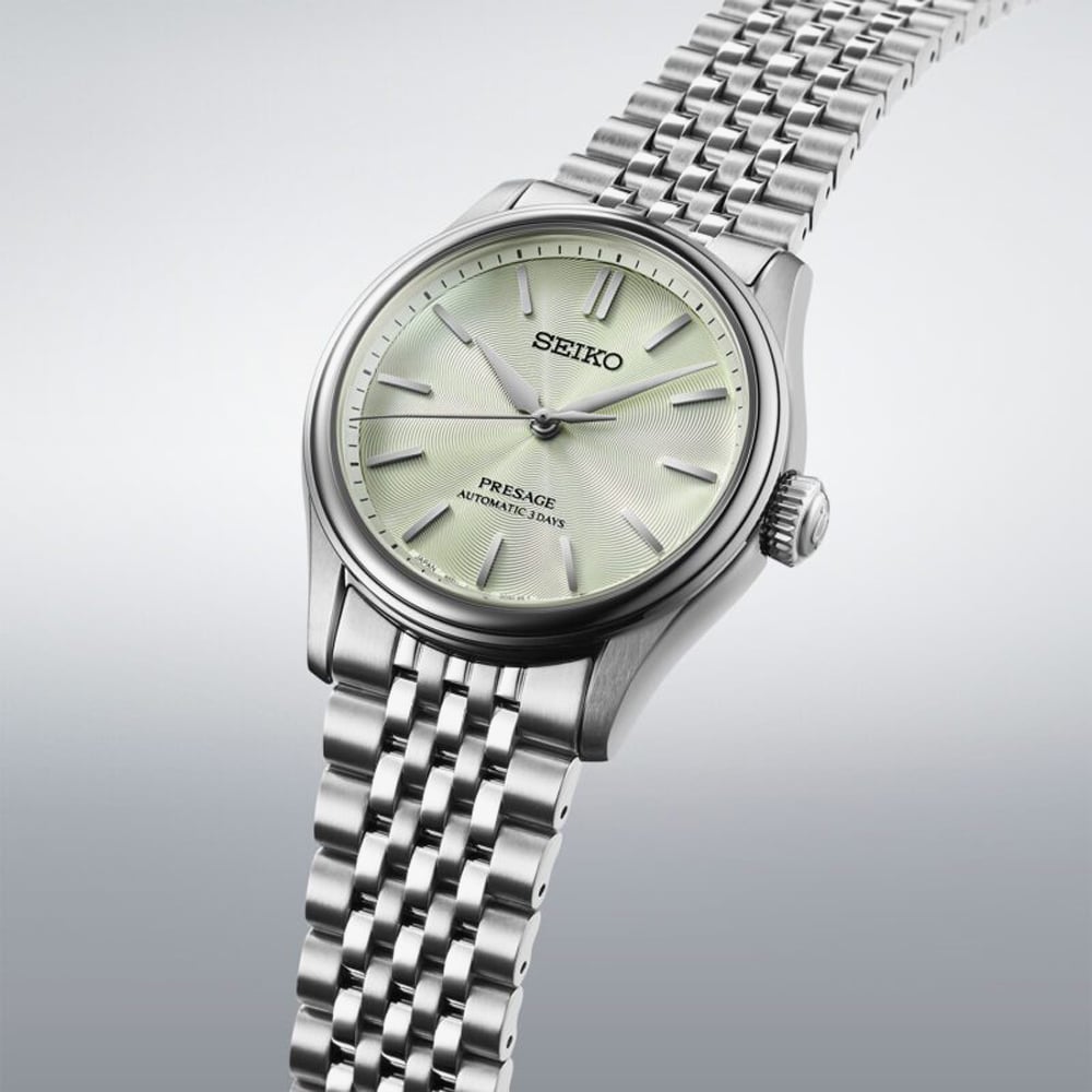 Seiko Presage Classic Series ‘Wakatake Iro’ Green Dial Bracelet Watch HCC002J1