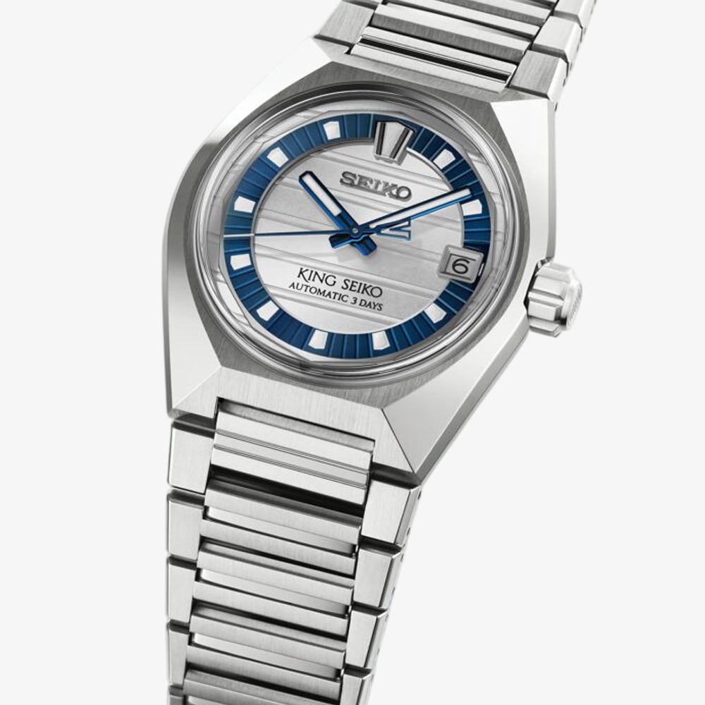 Seiko Mens King Seiko VANAC Limited Edition 145th Anniversary White Dial Watch HKF004J1
