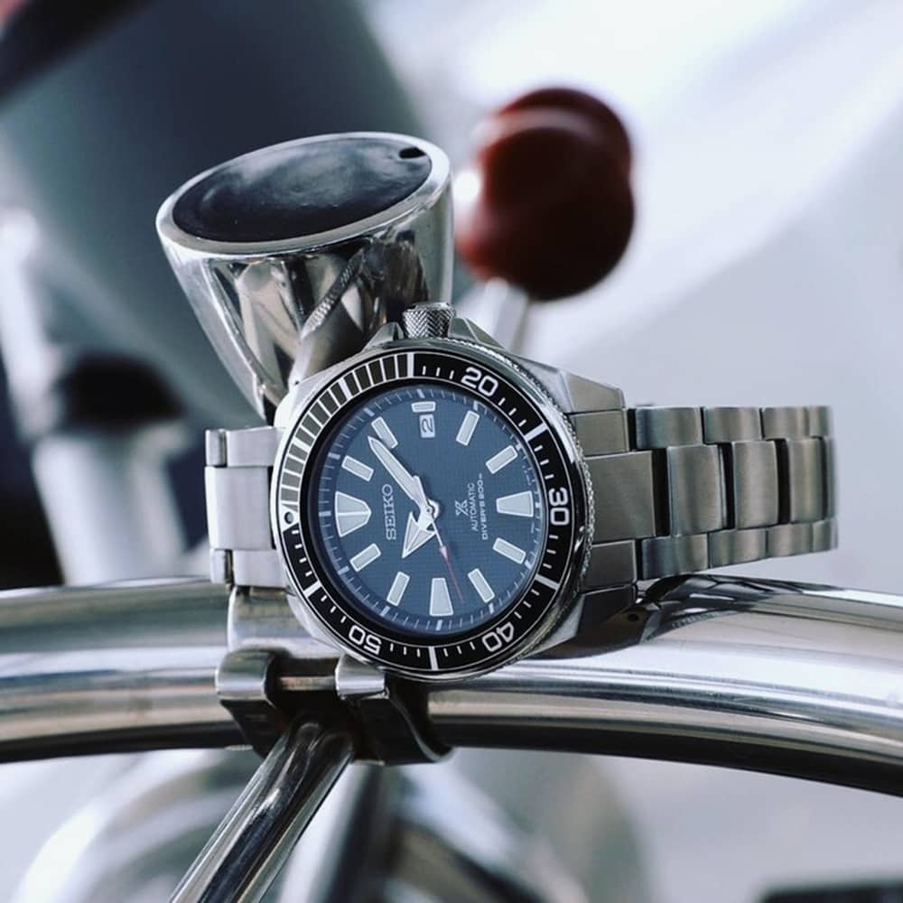 Seiko Prospex Samurai Black Watch SRPF03K1